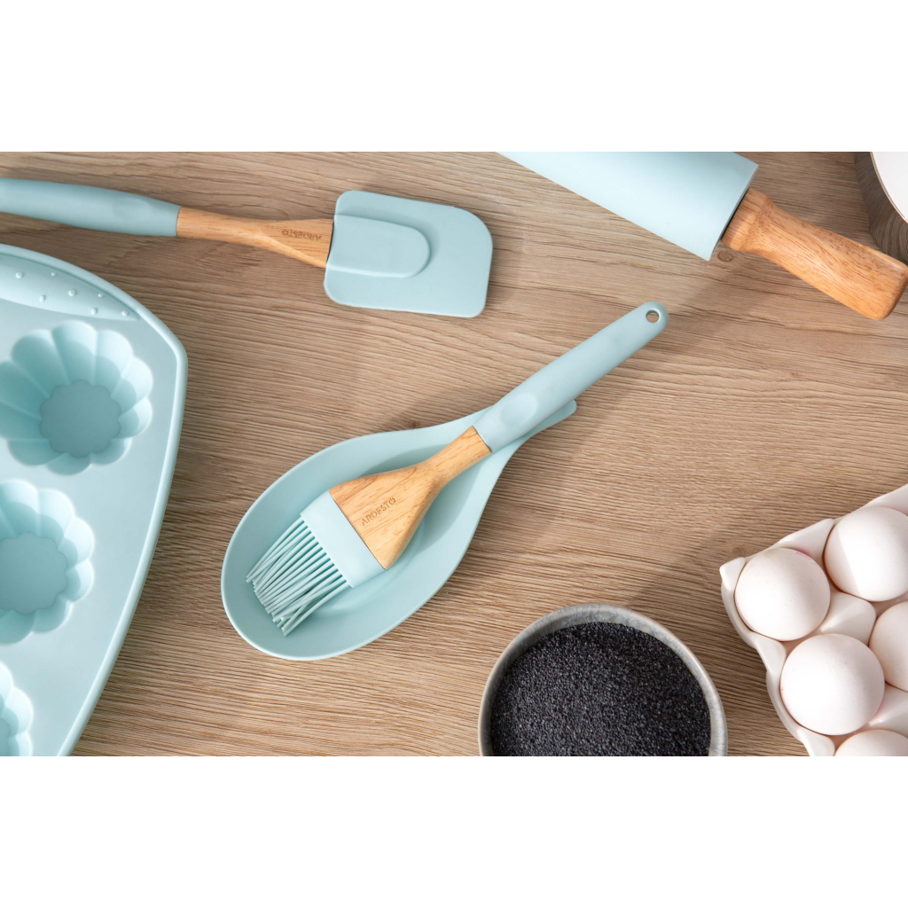 Пензлик кулінарний Ardesto Tasty Baking 24 см Silicon/Wood (AR2324T) - зображення 3