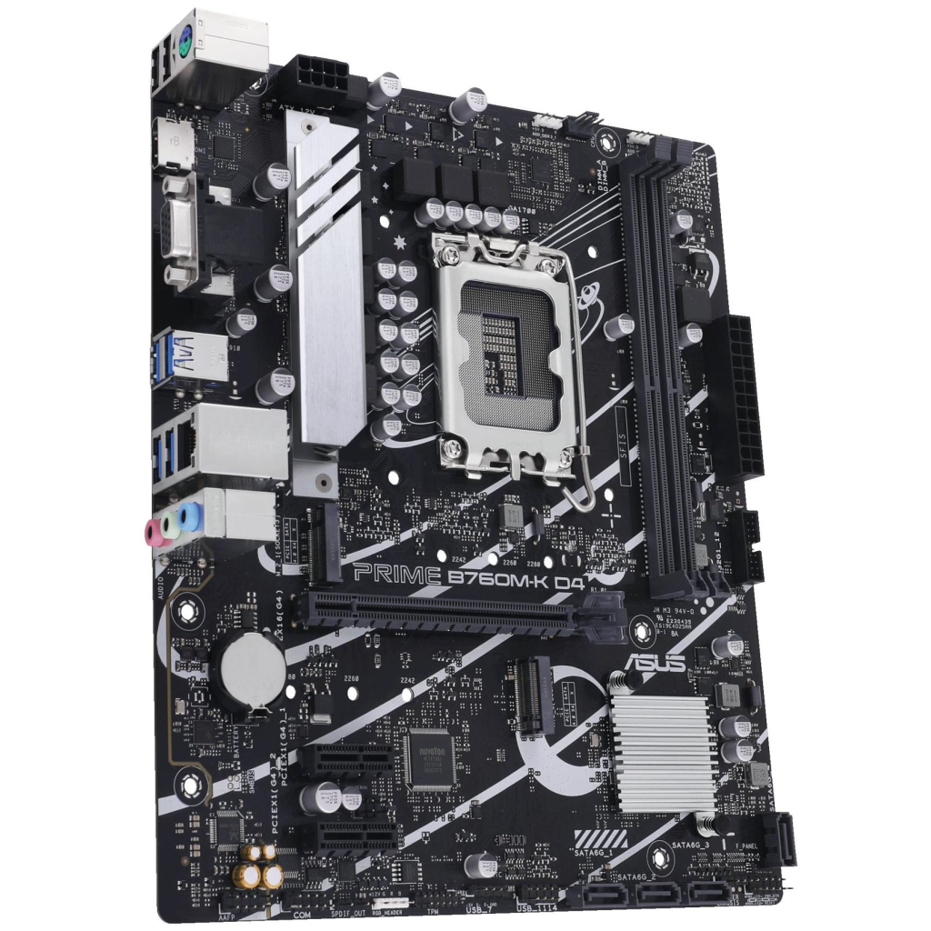 Материнська плата ASUS PRIME B760M-K D4 - зображення 2