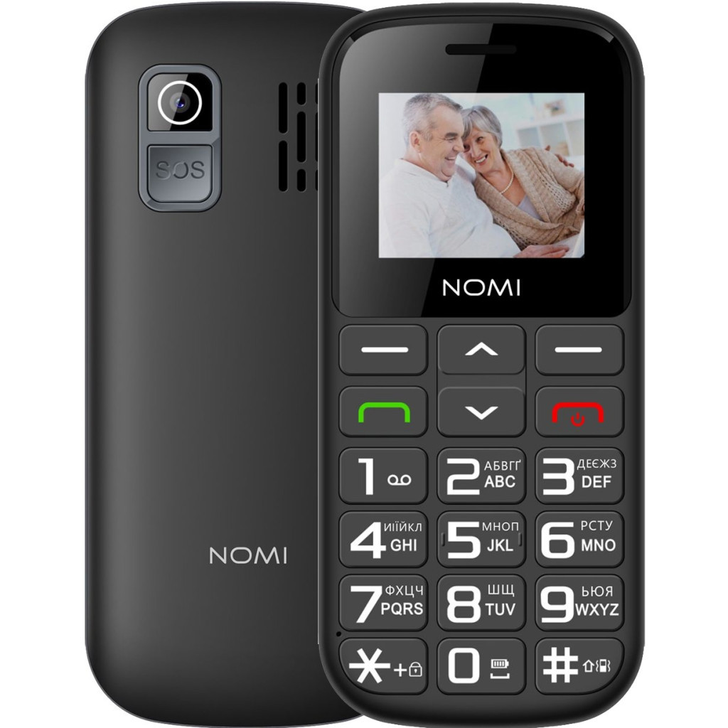 Мобільний телефон Nomi i1871 Black - зображення 1