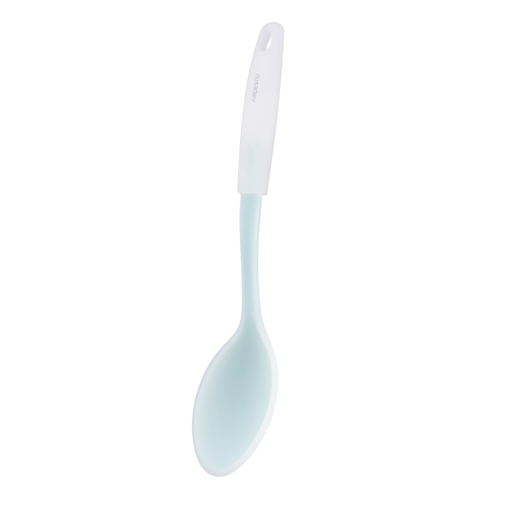 Ложка кухарська Ardesto Fresh, 31.2см, силікон, пластик, блакитний (AR1603B) - зображення 2