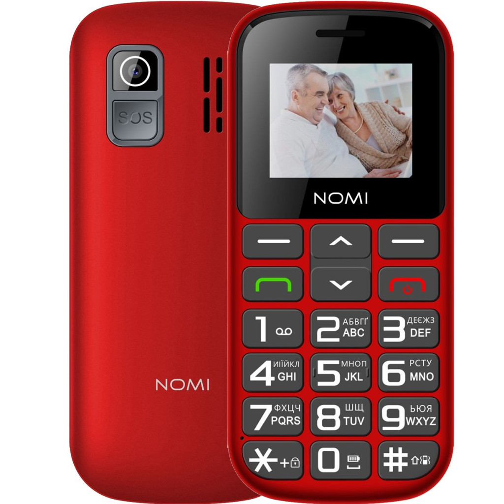 Мобільний телефон Nomi i1871 Red - зображення 1
