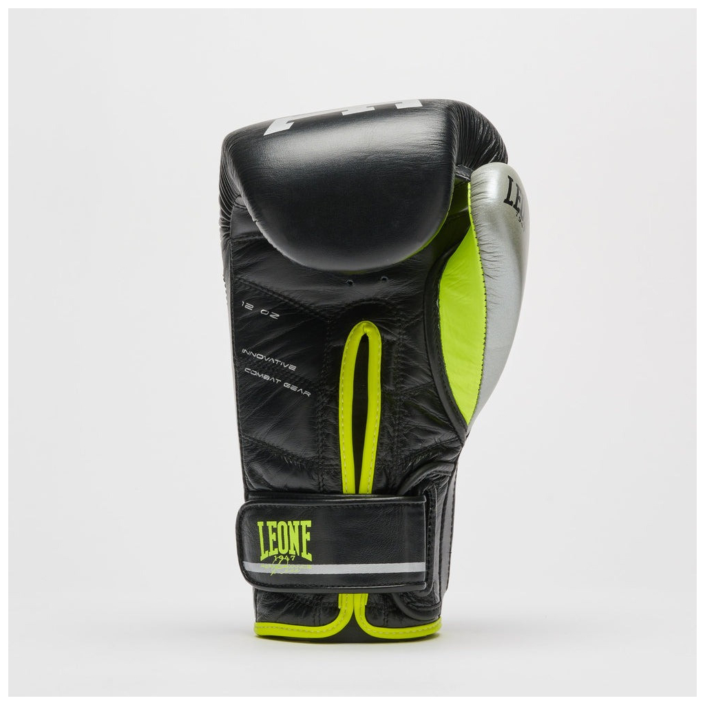 Боксерські рукавички Leone GN110F Revo Fluo Black 12 унцій (GN110F_Black_12oz) - зображення 5