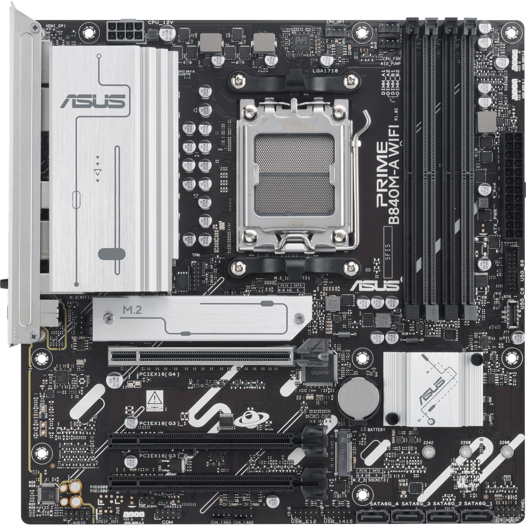 Материнська плата ASUS PRIME B840M-A WIFI - изображение 1