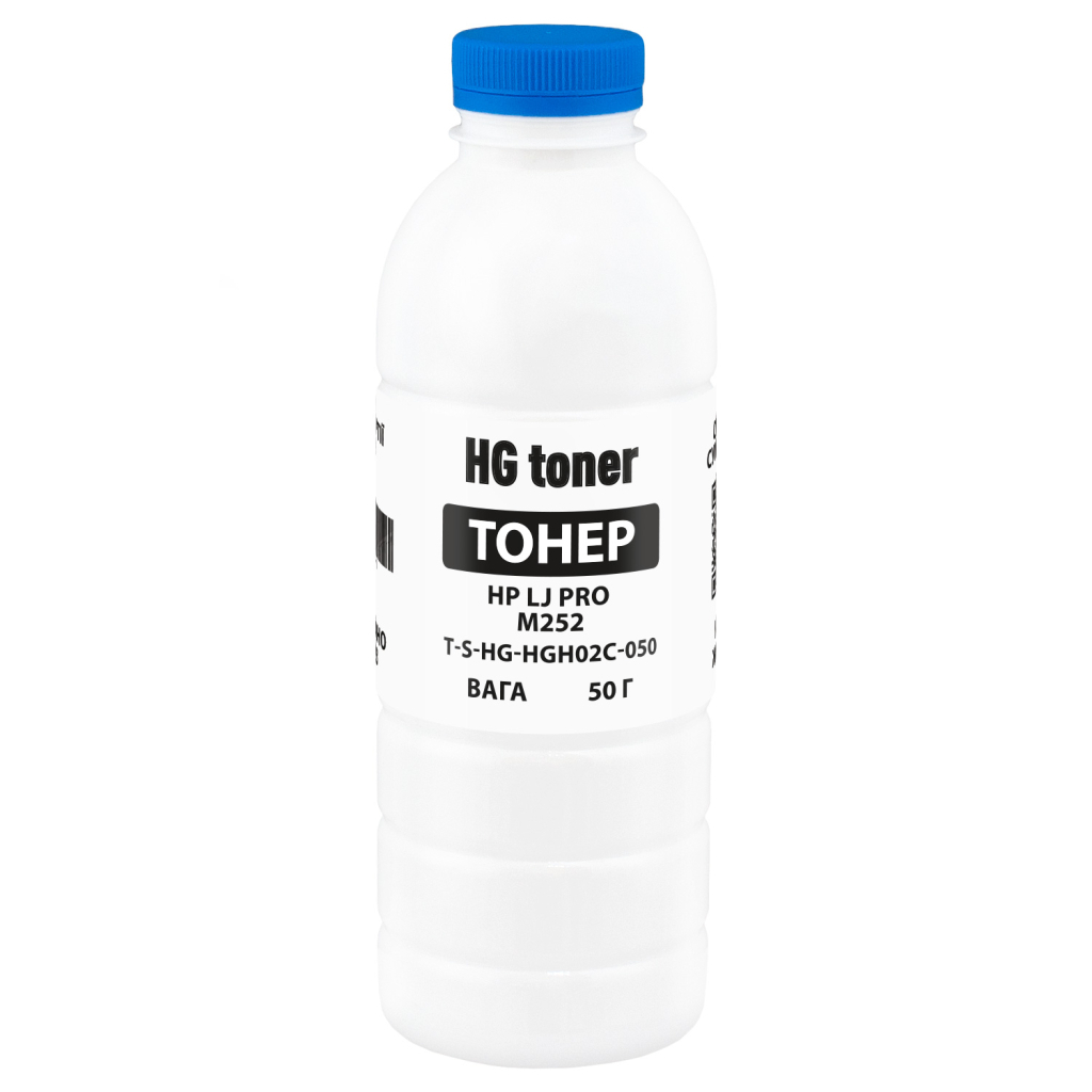 Тонер HP CLJ Pro M252 50г, cyan HG (TSM-HGH02C-050) - зображення 1