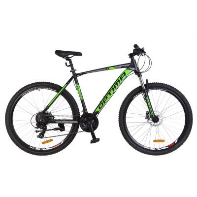 Велосипед Optimabikes 26" F-1 2018 AM 14G HDD рама-19" Al чорно-зелений (OPS-OP-26-129) - зображення 1