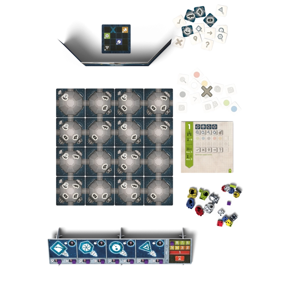 Настільна гра Geekach Games ШІ. Космічна пригода (AI Space Puzzle) (укр.) (GKCH214ai) - изображение 3