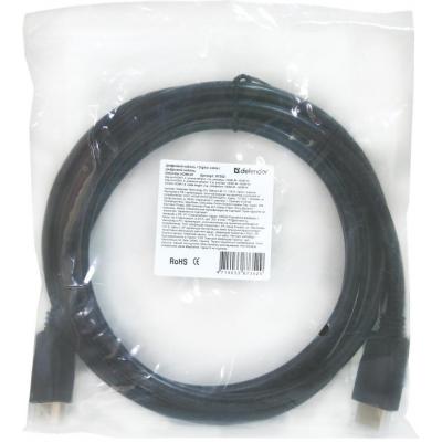 Кабель мультимедійний HDMI to HDMI 5.0m HDMI-17 v1.4 Defender (87353) - зображення 3