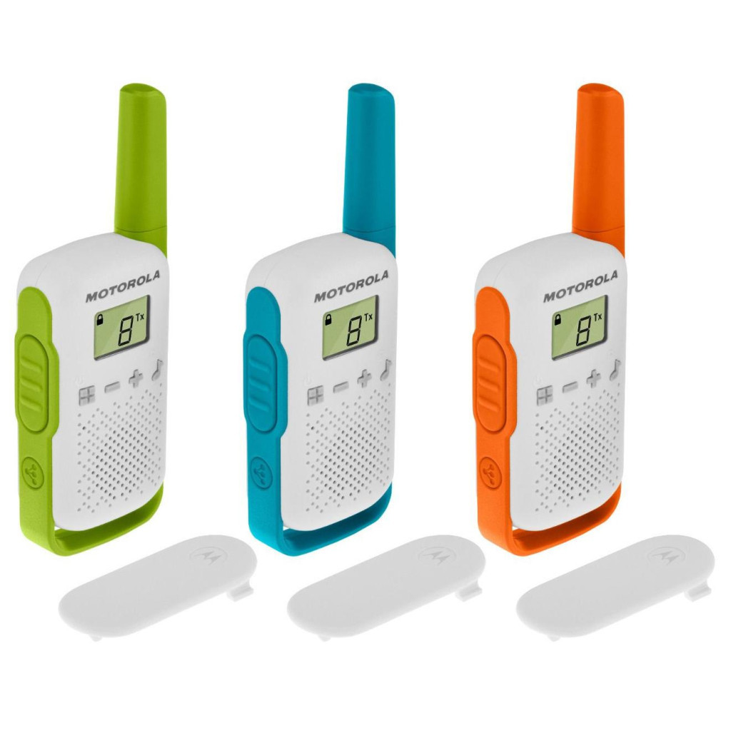 Портативна рація Motorola TALKABOUT T42 Triple Pack (B4P00811MDKMAW) - зображення 1