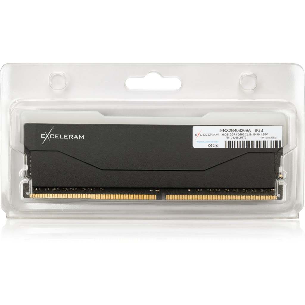 Модуль пам'яті для комп'ютера DDR4 8GB 2666 MHz RGB X2 Series Black eXceleram (ERX2B408269A) - зображення 4