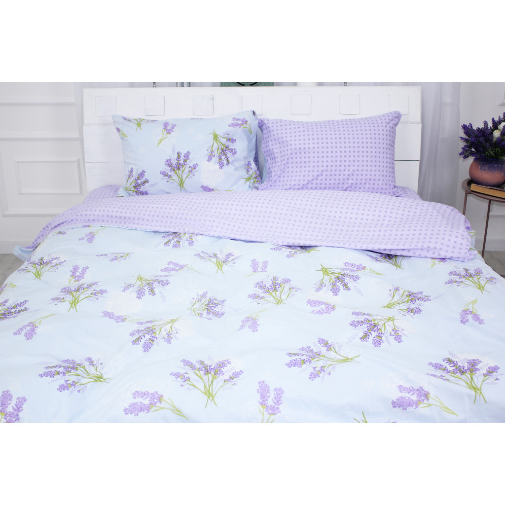 Постільна білизна MirSon Бязь Ranforce Elite 17-0130 Lavender sea 200х220 (2200004674933) - зображення 1