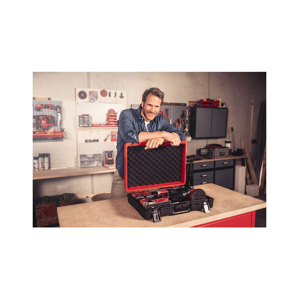 Ящик для інструментів Einhell E-Box M55/40, 30 кг, 40x55x15 см, 3.1 кг (4530049) - зображення 3