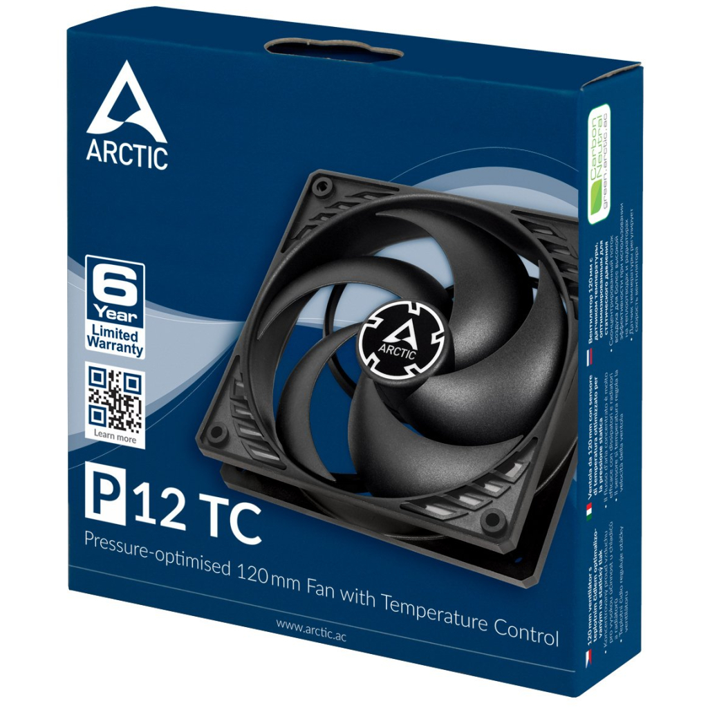 Кулер до корпусу Arctic P12 TC (ACFAN00176A) - зображення 5