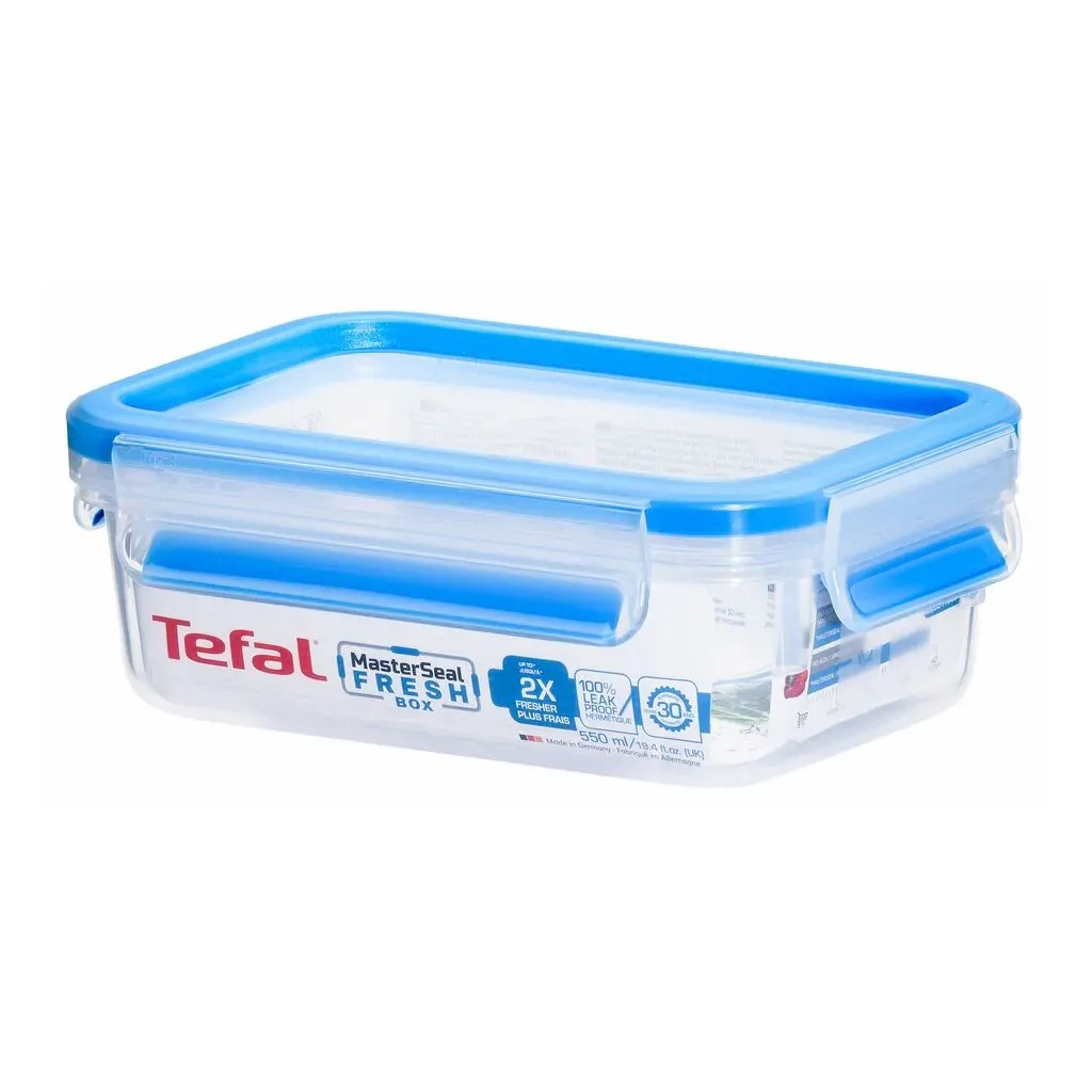 Харчовий контейнер Tefal MasterSeal, прямокутний, 550мл, пластик (K3021112) - зображення 7
