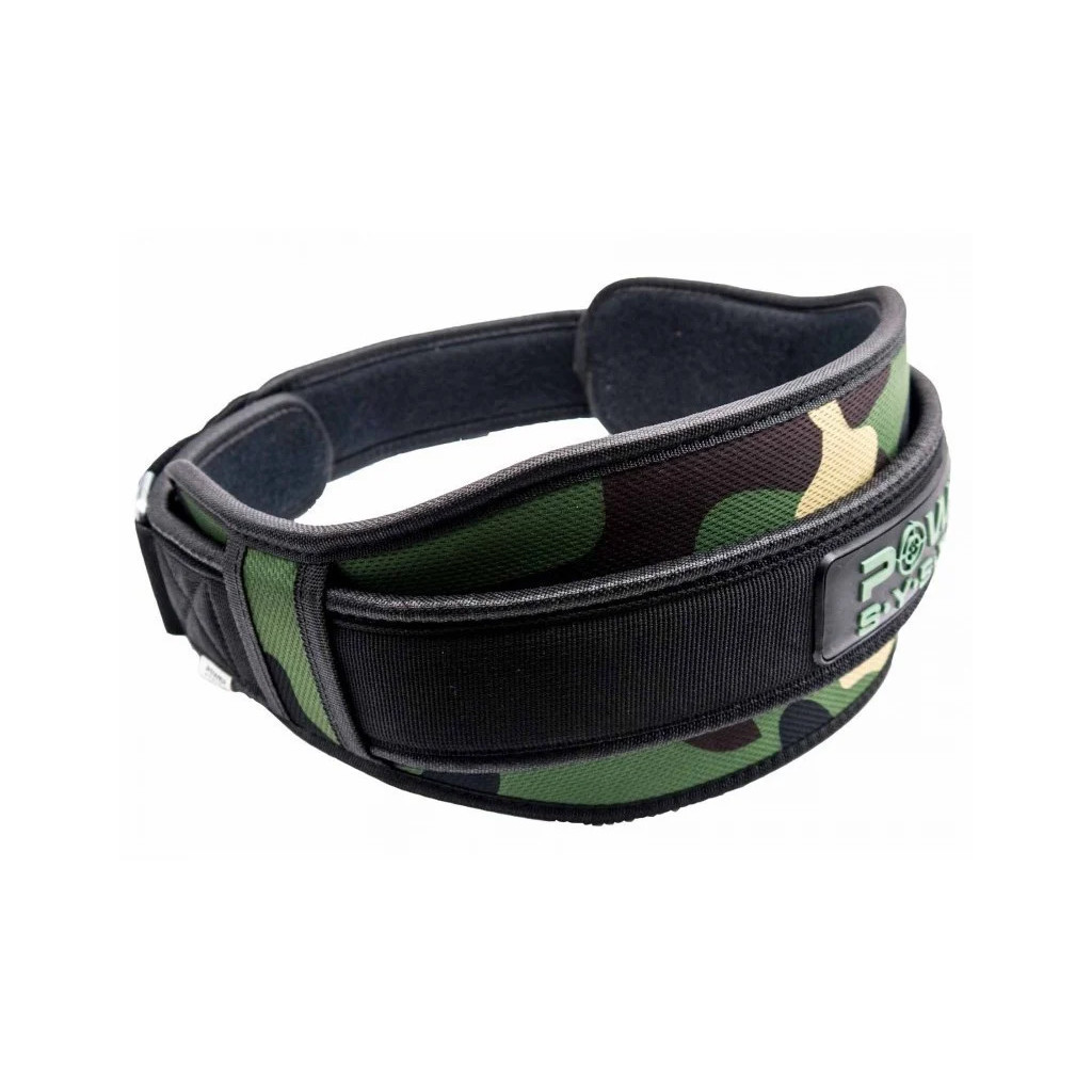 Атлетичний пояс Power System Predator PS-3220 Camo S (PS_3220_S_Camo) - зображення 4
