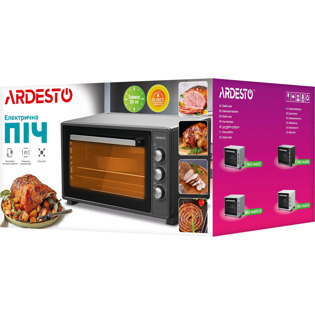 Електропіч Ardesto MEO-N48RB - зображення 10