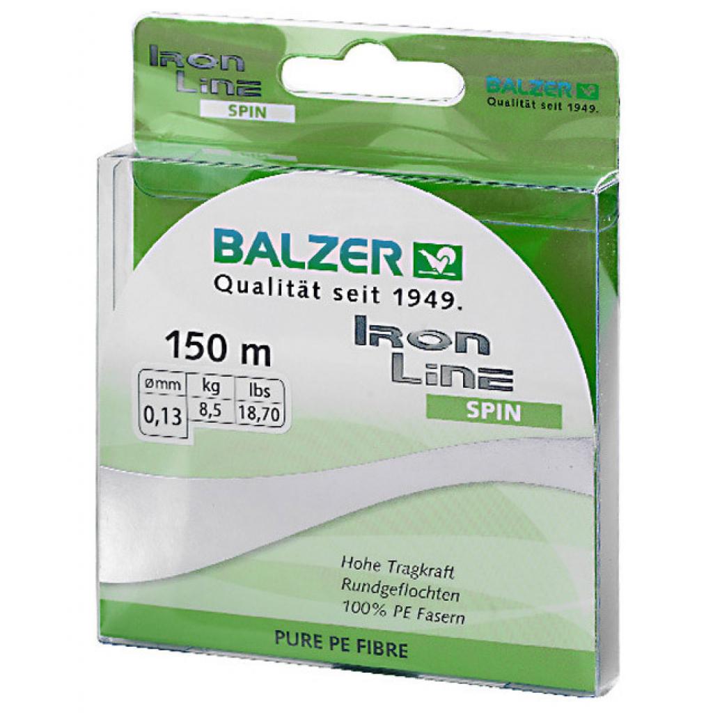 Шнур Balzer Iron Line 4x Chartreuse 150м 0.16мм 10.2кг (салатовий) (12632 016) - зображення 1
