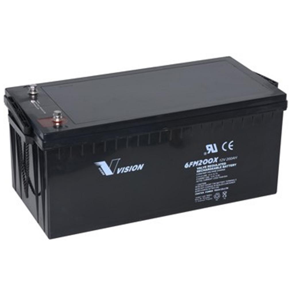 Батарея до ДБЖ Vision FM 12V 200Ah (6FM200E-X) - зображення 1