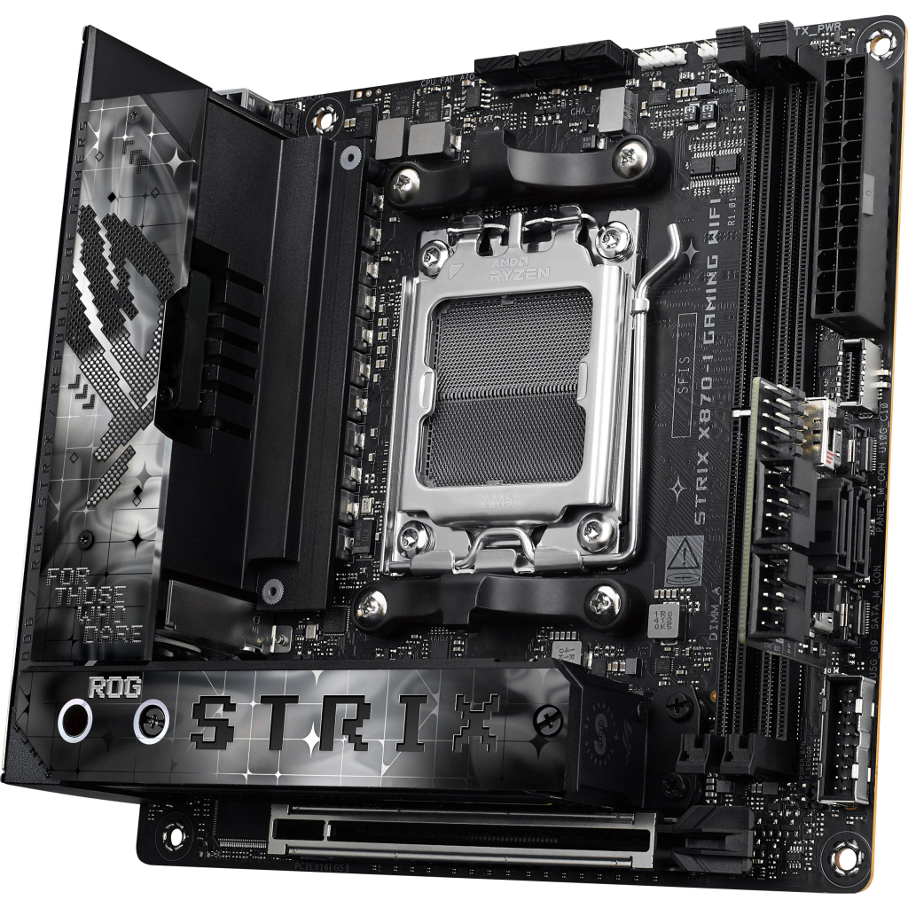 Материнська плата ASUS ROG STRIX X870-I GAMING WIFI - зображення 3