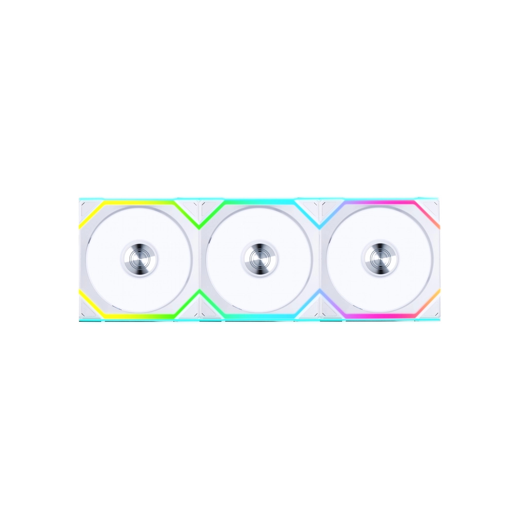 Кулер до корпусу Lian Li Uni Fan SL WIRELESS 120-3, White (G99.12SL1W3W.00) - зображення 1