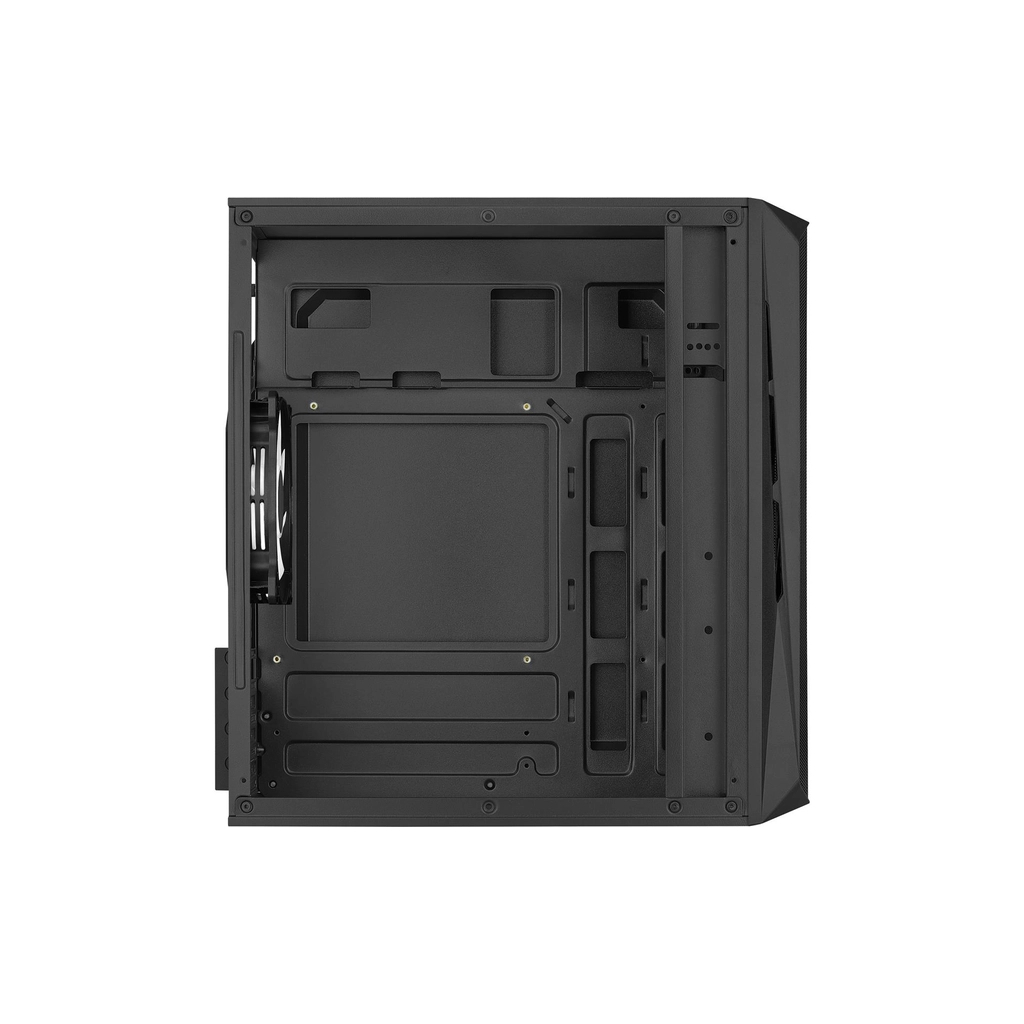 Корпус AeroCool CS-107-A-BK-v2 Black 600W (ACCX-PC14002.11) - зображення 4
