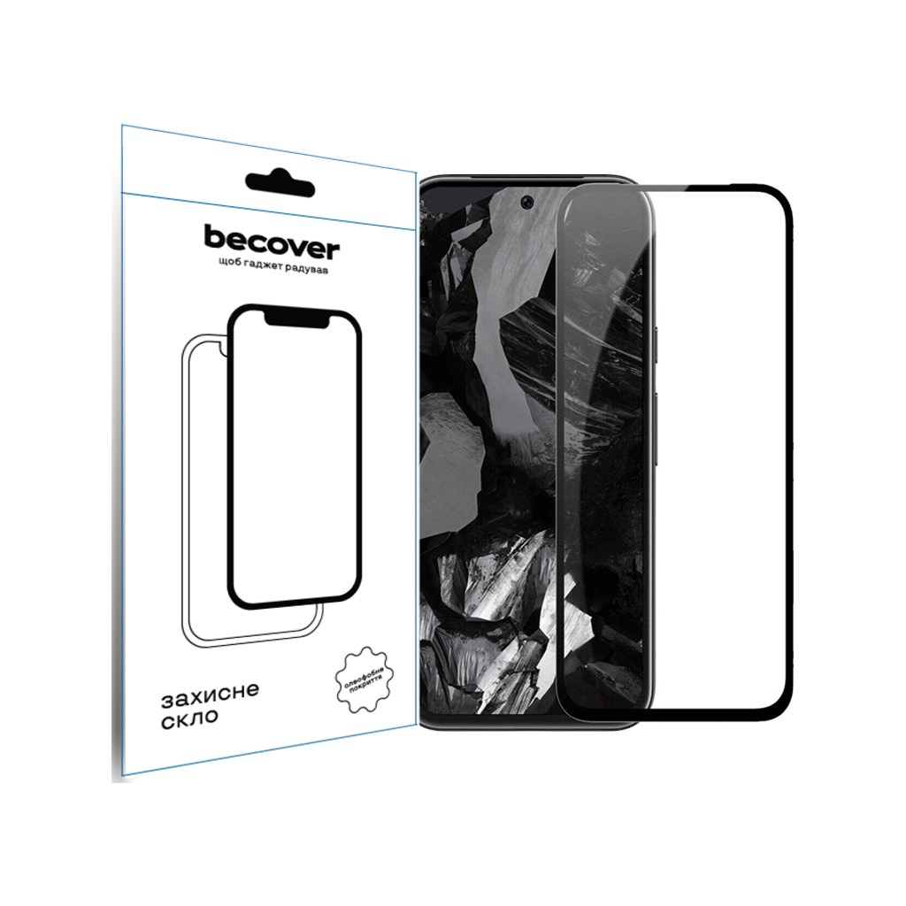 Скло захисне BeCover Google Pixel 8a Black (711663) - зображення 1