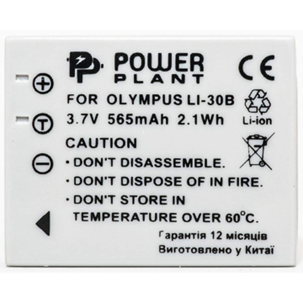 Акумулятор до фото/відео PowerPlant Olympus Li-30B (DV00DV1058) - зображення 2