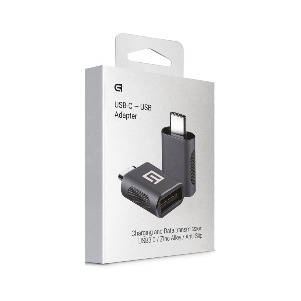 Перехідник OTG USB 2.0 AF to USB-C Space Grey Armorstandart (ARM69356) - зображення 4