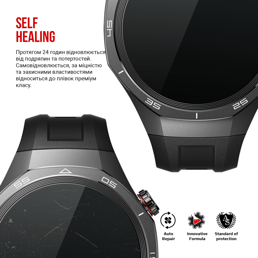 Плівка захисна Armorstandart Huawei Watch GT 5 Pro 46mm 6pcs (ARM83825) - изображение 3