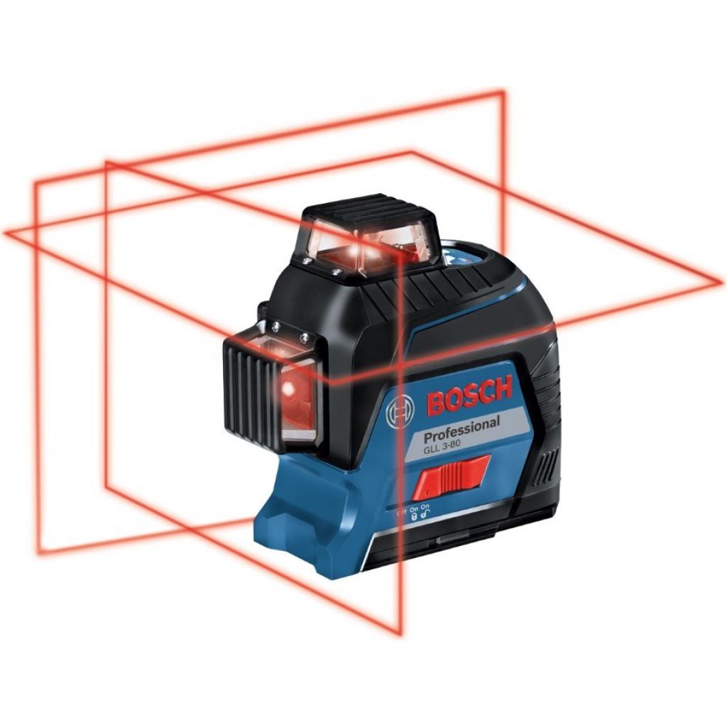 Лазерний нівелір Bosch GLL 3-80 (AA) + кейс (0.601.063.S00) - зображення 2