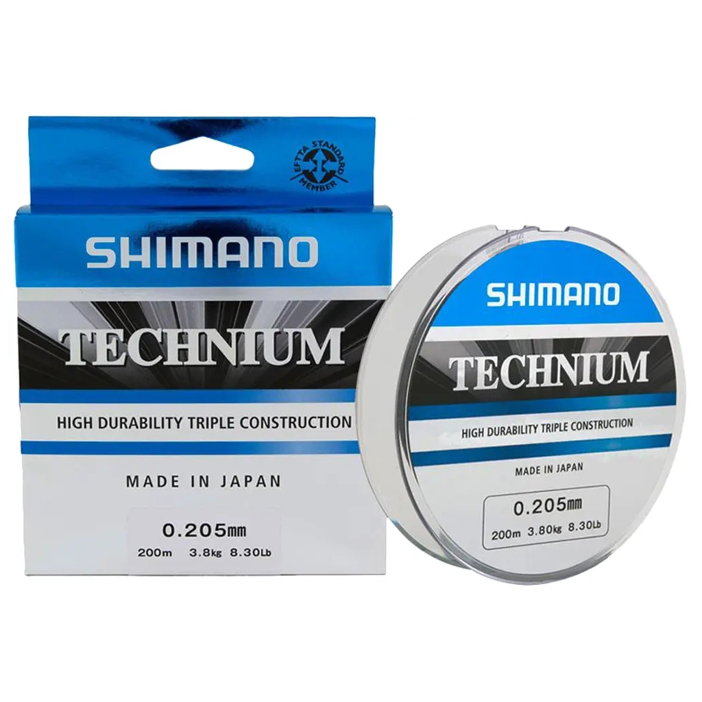 Волосінь Shimano Technium 200m 0.185 mm 3.2 kg (2266.70.01) - зображення 1