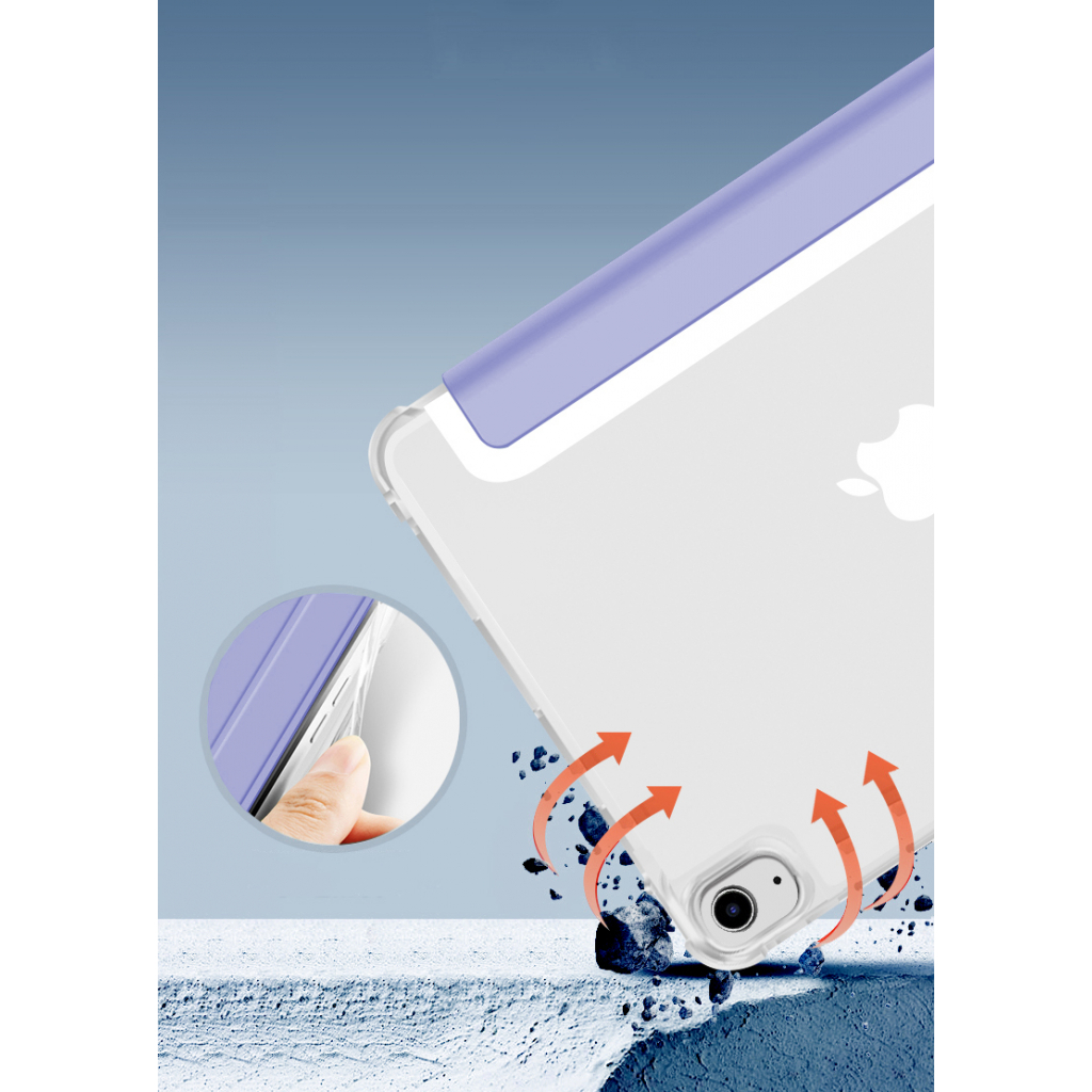 Чохол до планшета BeCover Soft Edge Pencil Apple iPad mini 6 2021 Purple (706809) - зображення 4