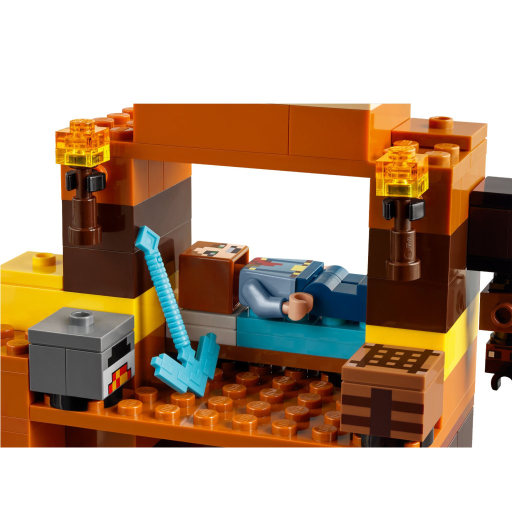 Конструктор LEGO Minecraft Покинута шахта у безплідних землях (21263) - зображення 6