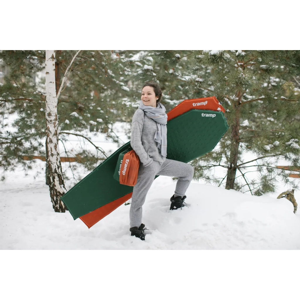 Туристичний килимок Tramp Ultralight Green 183х51х3 (UTRI-023) - зображення 7