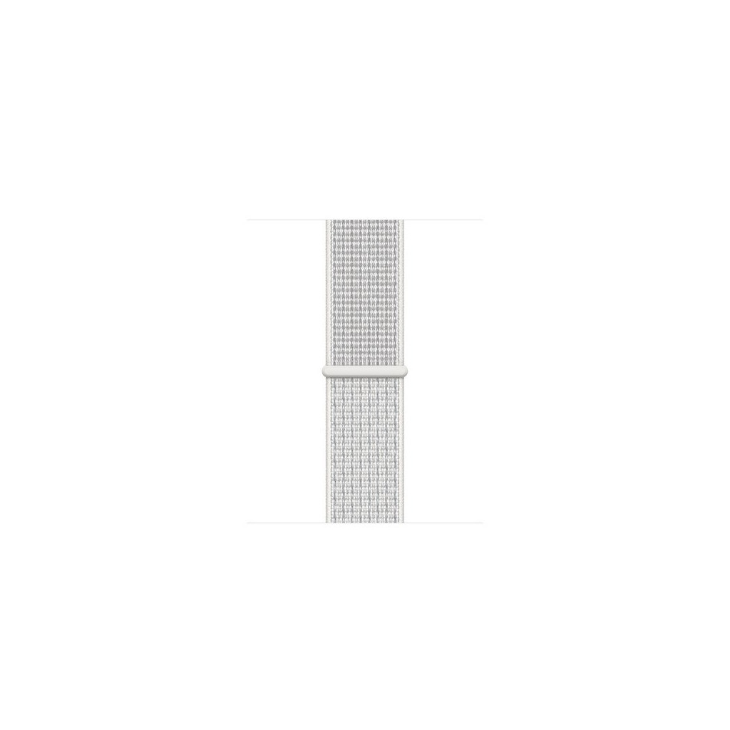 Ремінець до смарт-годинника Apple 40mm Summit White Nike Sport Loop (MX802ZM/A) - зображення 1