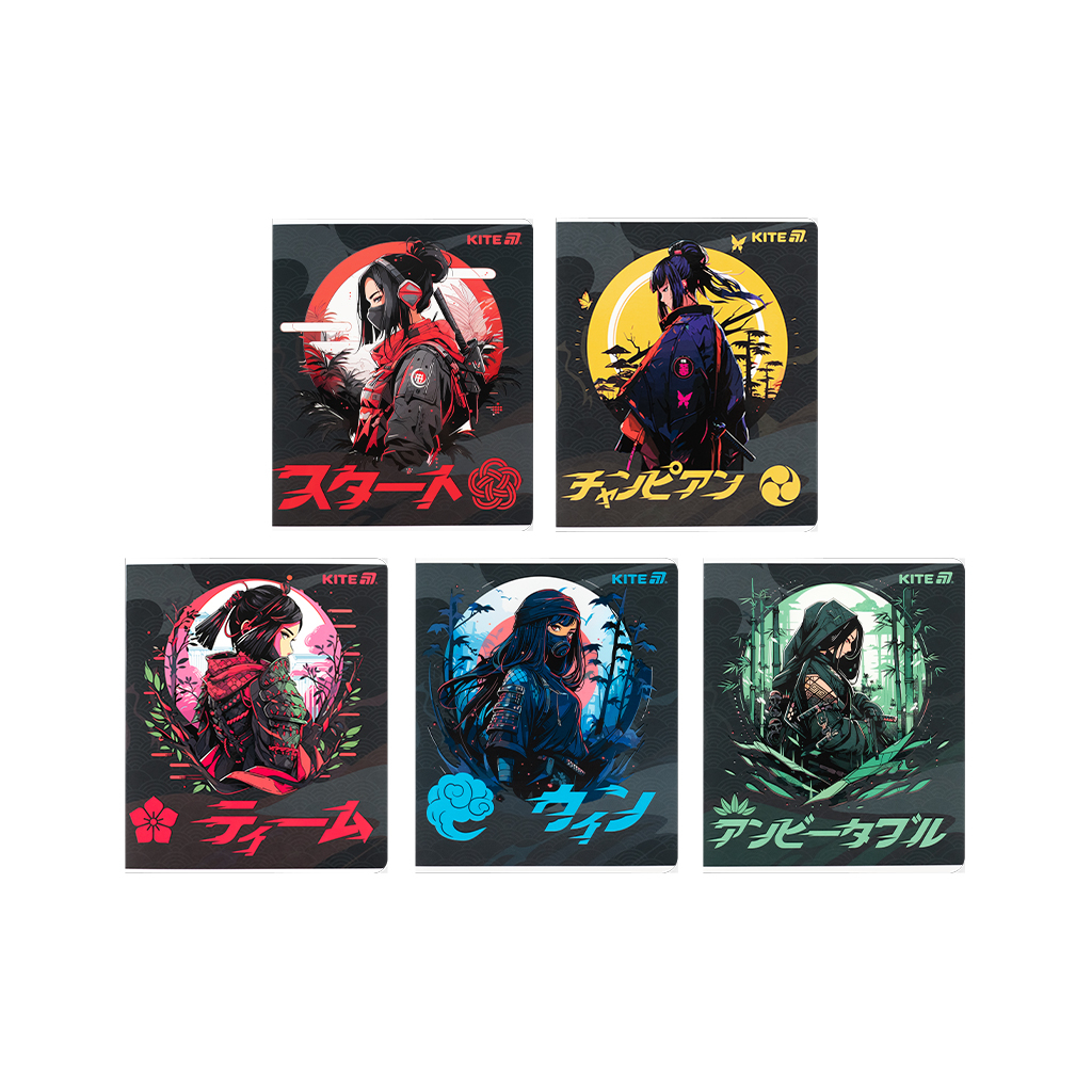 Зошит Kite Anime, 48 аркушів, клітинка (K25-259-1) - зображення 1