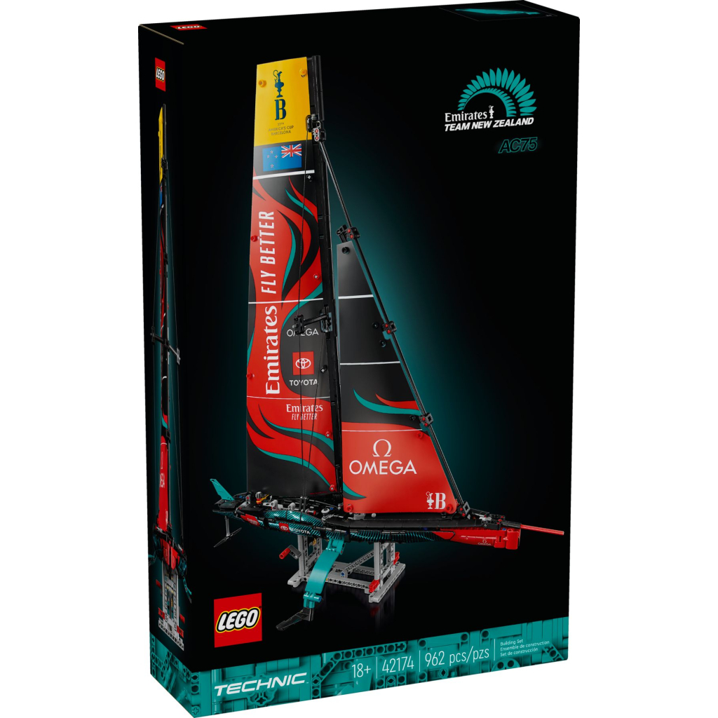 Конструктор LEGO Technic Яхта Emirates Team New Zealand AC75 (42174) - зображення 1