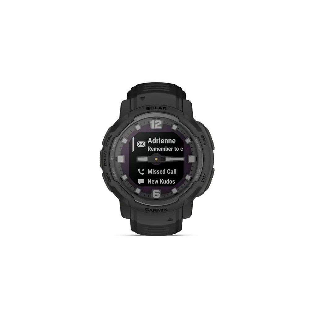 Смарт-годинник Garmin Instinct Crossover Solar, Tactical Edition, Black, GPS (010-02730-00) - зображення 9
