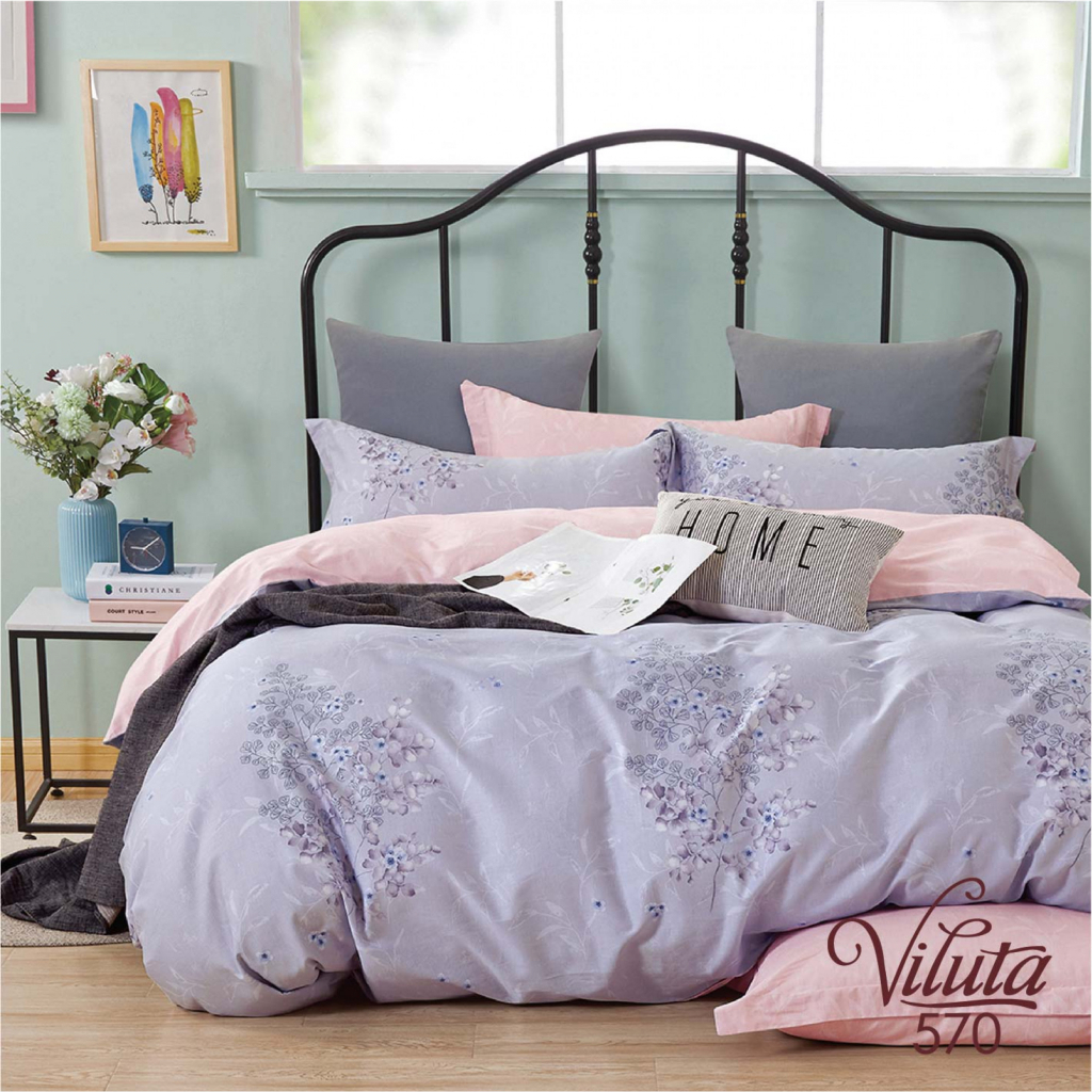 Постільна білизна Viluta 570 Сатин Твіл полуторна (570_pl) - зображення 1