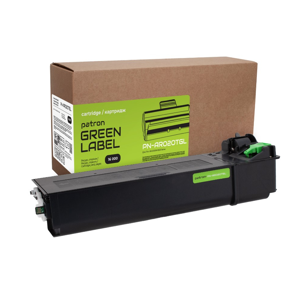 Тонер-картридж Patron Sharp AR-020T/AR-020LT Green Label (PN-AR020TGL) - зображення 1