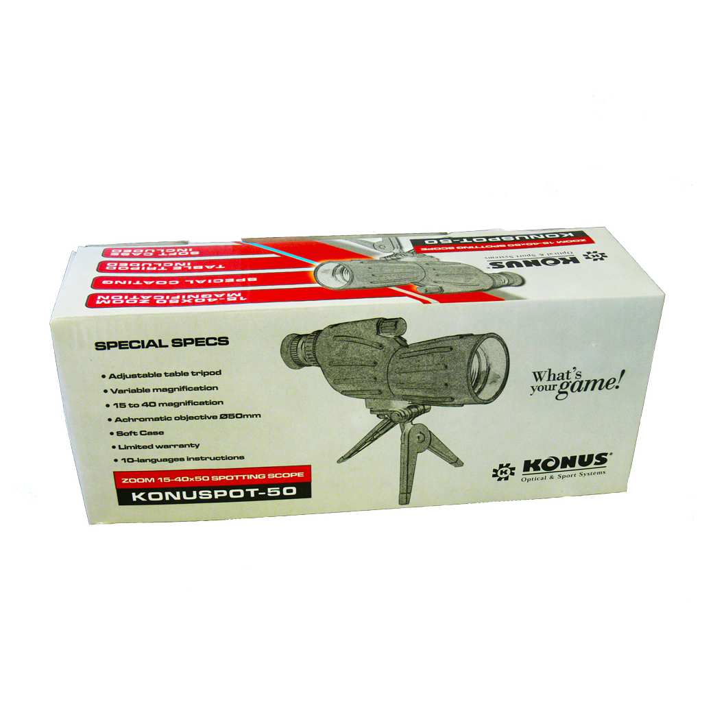 Підзорна труба Konus Konuspot-50 15-40x50 (7124) - изображение 6