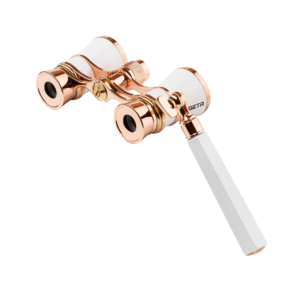 Бінокль Sigeta Teatrum L 3x25 (лорнет) White (65877) - зображення 3