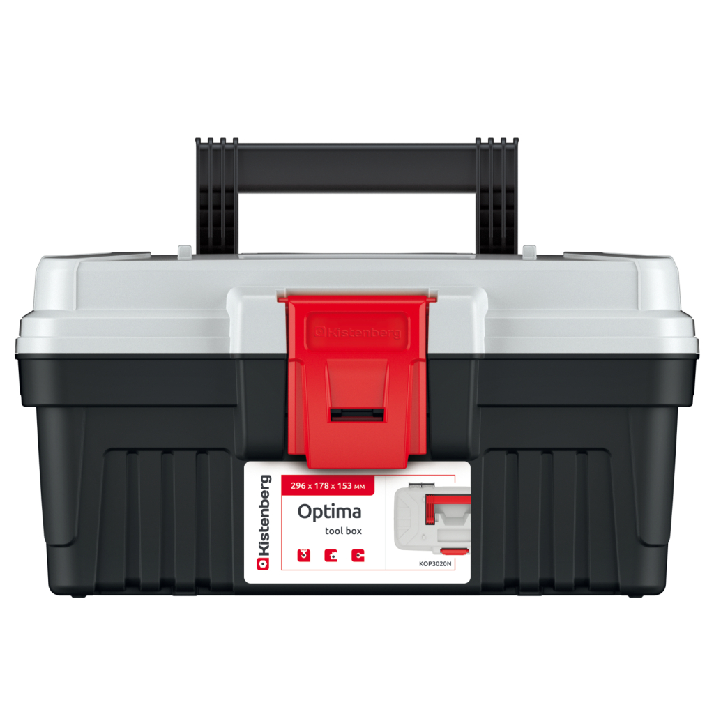 Ящик для інструментів Kistenberg 12", 296*178*153, OPTIMA, KOP3020N (KOP3020N) - зображення 1