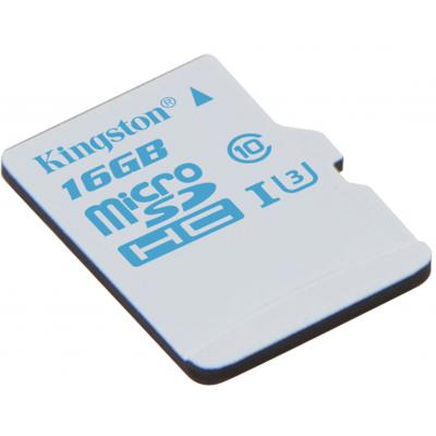 Карта пам'яті Kingston 16GB microSDHC class 10 UHS-I U3 (SDCAC/16GBSP) - зображення 2