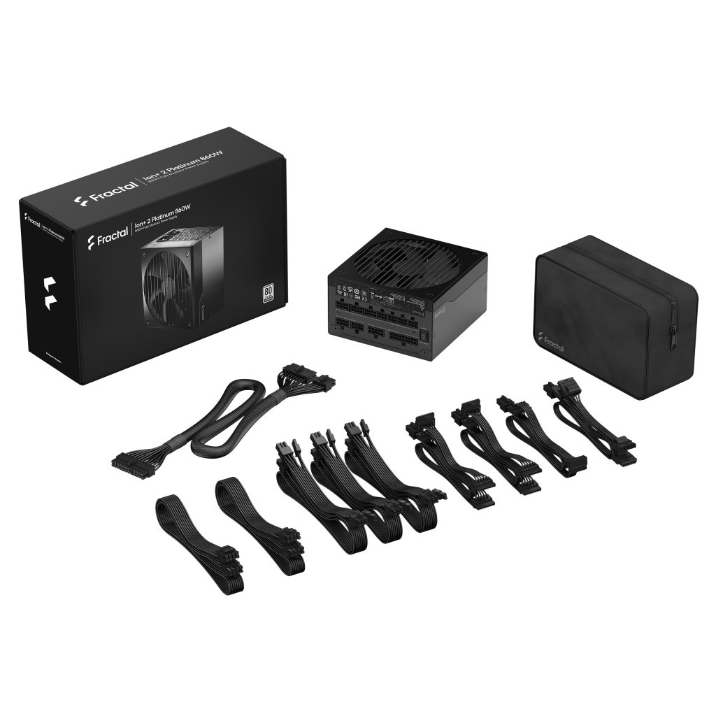Блок живлення Fractal Design 860W Ion + 2 Platinum (FD-P-IA2P-860-EU) - зображення 12