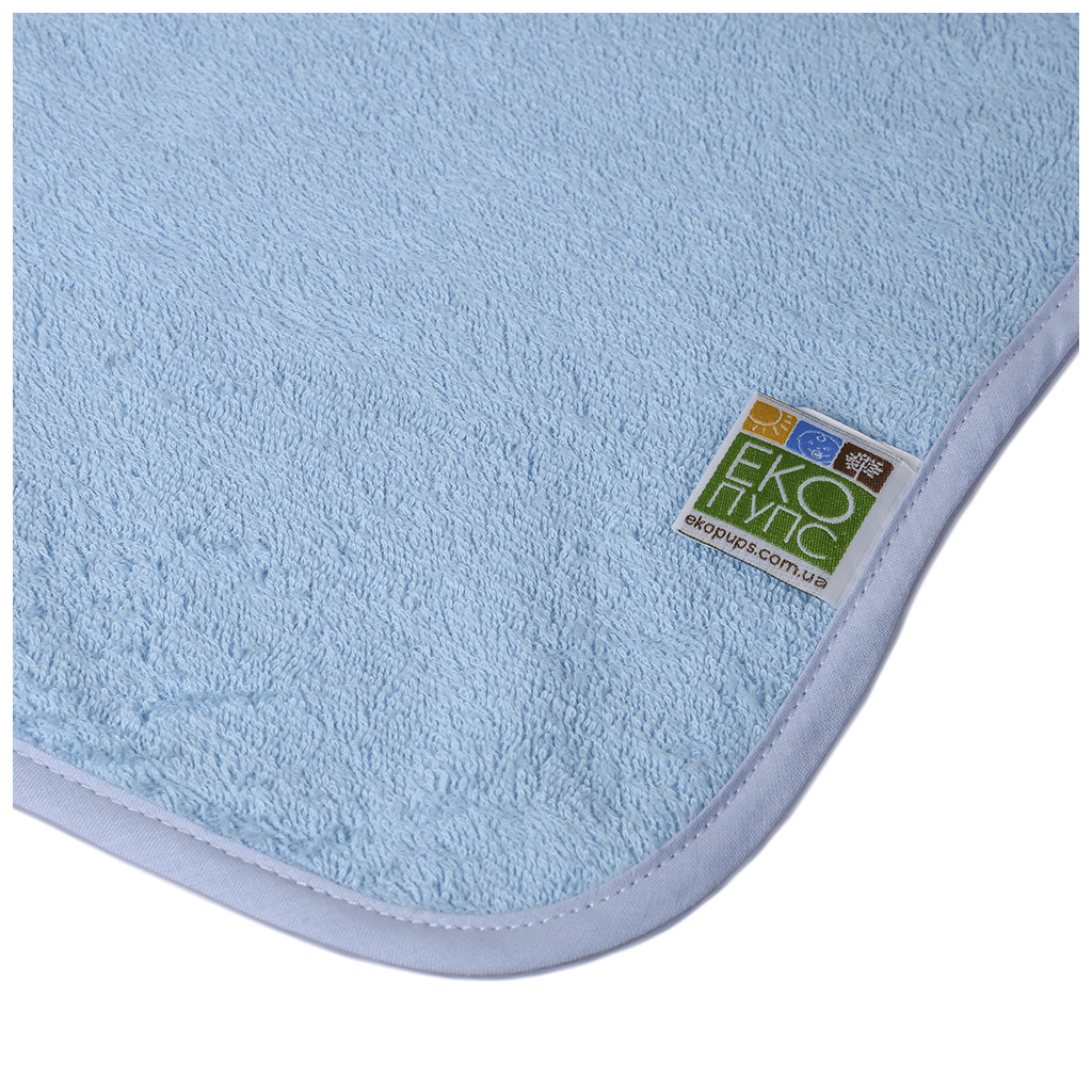 Пелюшки для малюків Еко Пупс Jersey Classic непромокаюча двостороння 65 х 90 см синій (ПЕЛ-6590хбтрс) - зображення 3