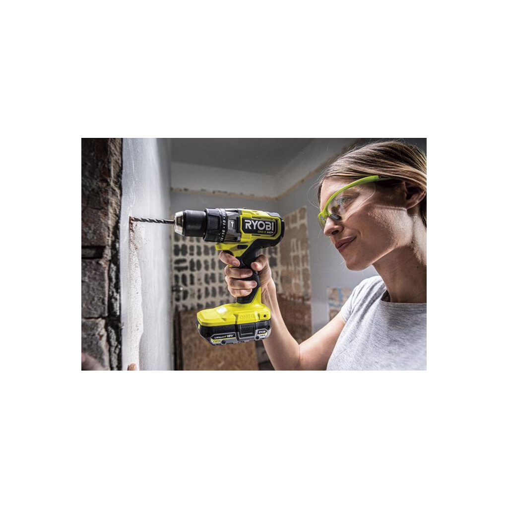 Шуруповерт Ryobi ONE+ HP RPD18X-242S 18V 1х2Ah, 1х4Ah, 95Нм, 500·2100об/хв, сумка (5133005283) - зображення 4