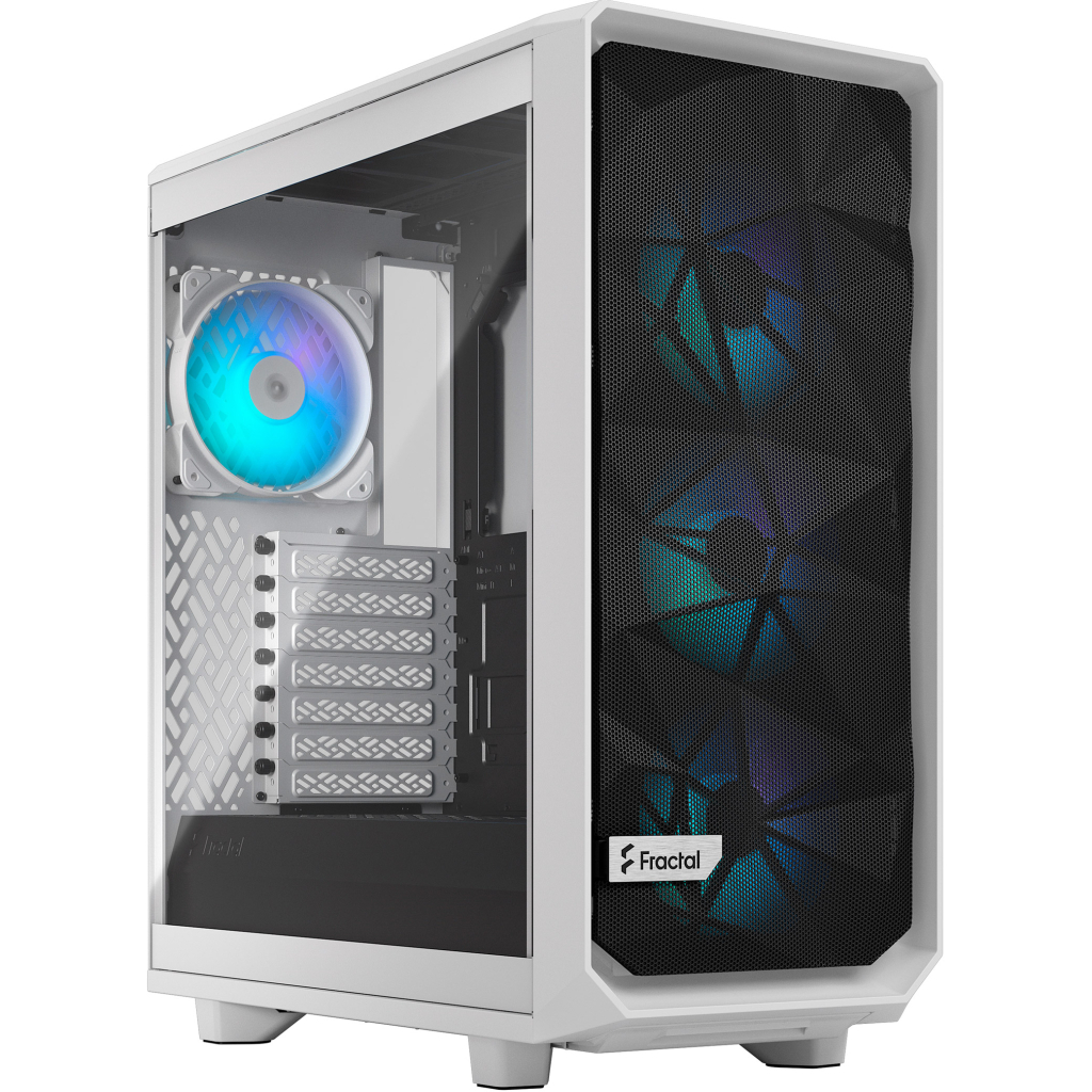 Корпус Fractal Design Meshify 2 Compact RGB White TG (FD-C-MES2C-08) - зображення 1