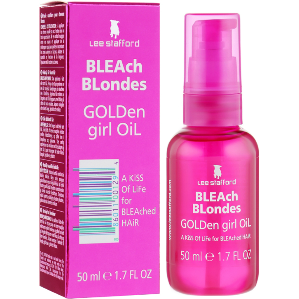 Олія для волосся Lee Stafford Bleach Blondes Golden Girl Oil для освітленого волосся 50 мл (886011001294) - зображення 2