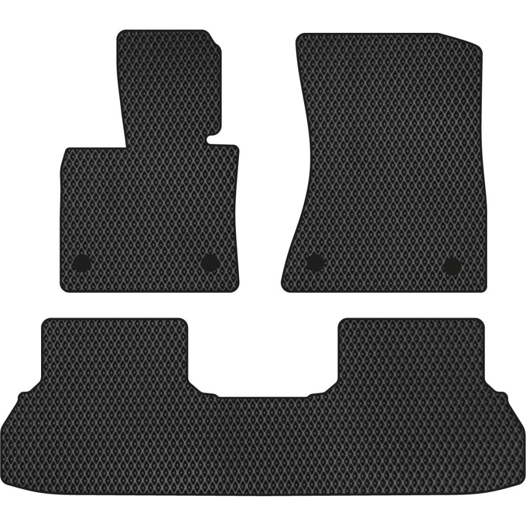Килимок в салон EVAtech BMW X6 (E71) 2008-2013 1 покоління SUV EU (BM332ZB3BW4RBB) - зображення 1