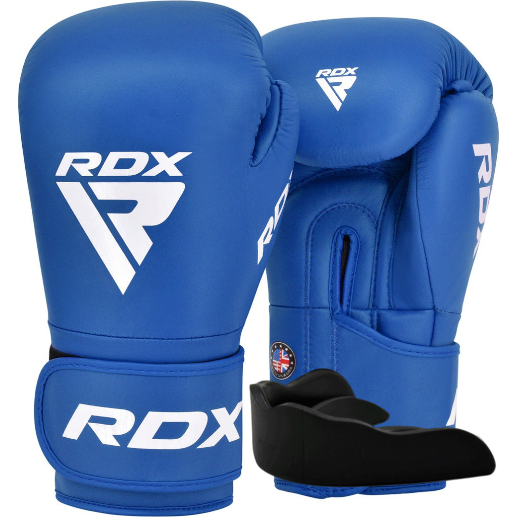 Боксерські рукавички RDX AS1 Blue 12 унцій (BGR-AS1U-12OZ) - зображення 1